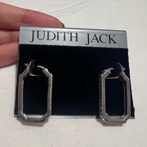 Judith Jack 925 Silver Earrings